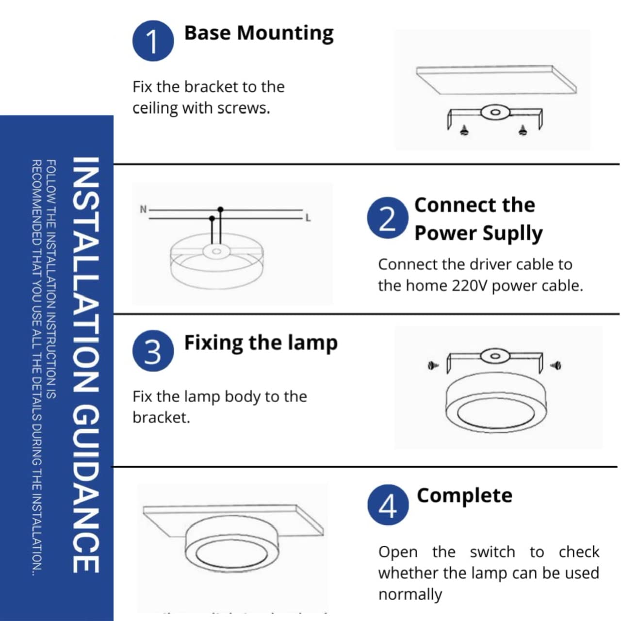 30w surface wh